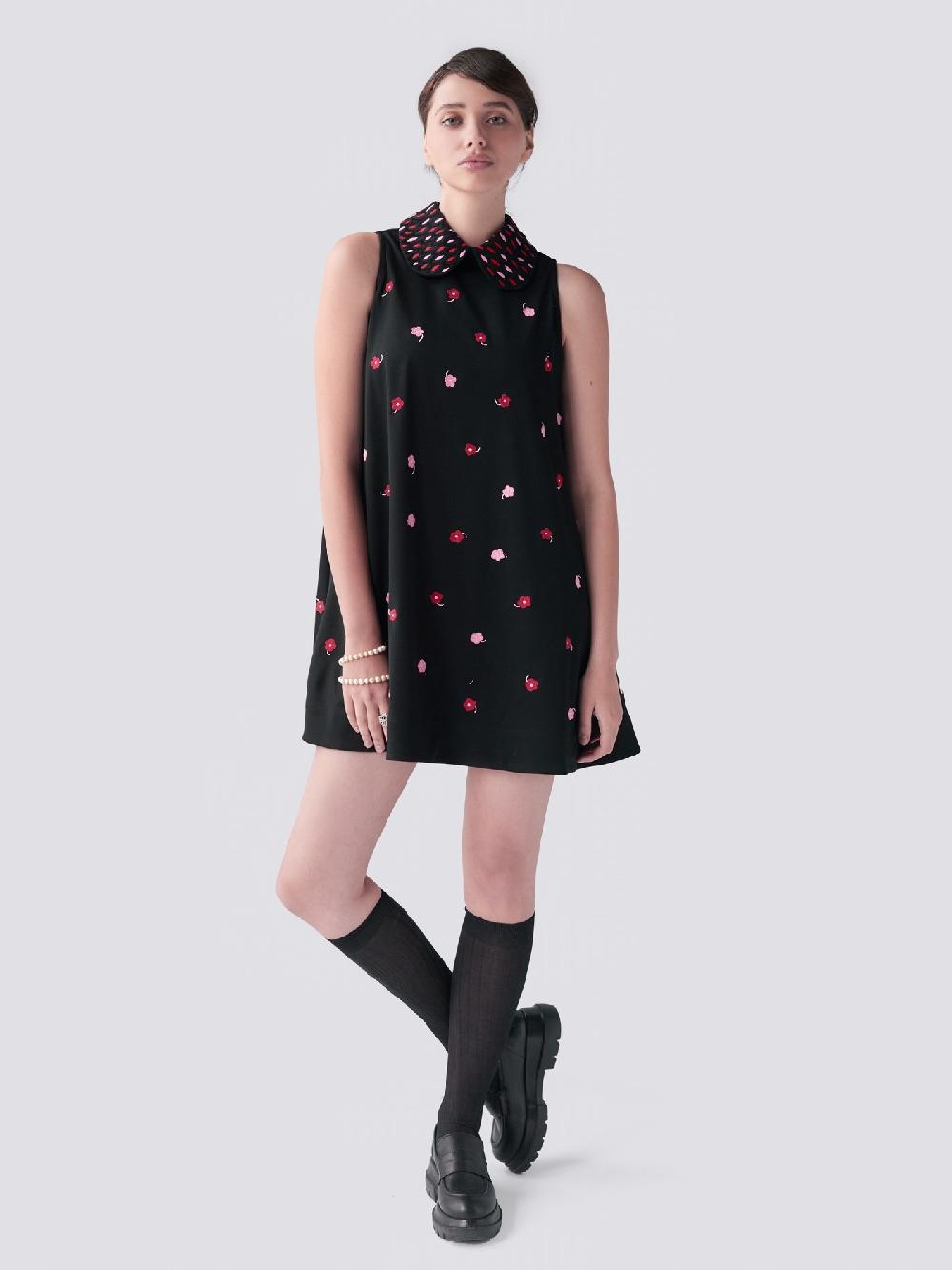 Jupe By Jackie Alvisse - Black Cotton Jersey Dresses