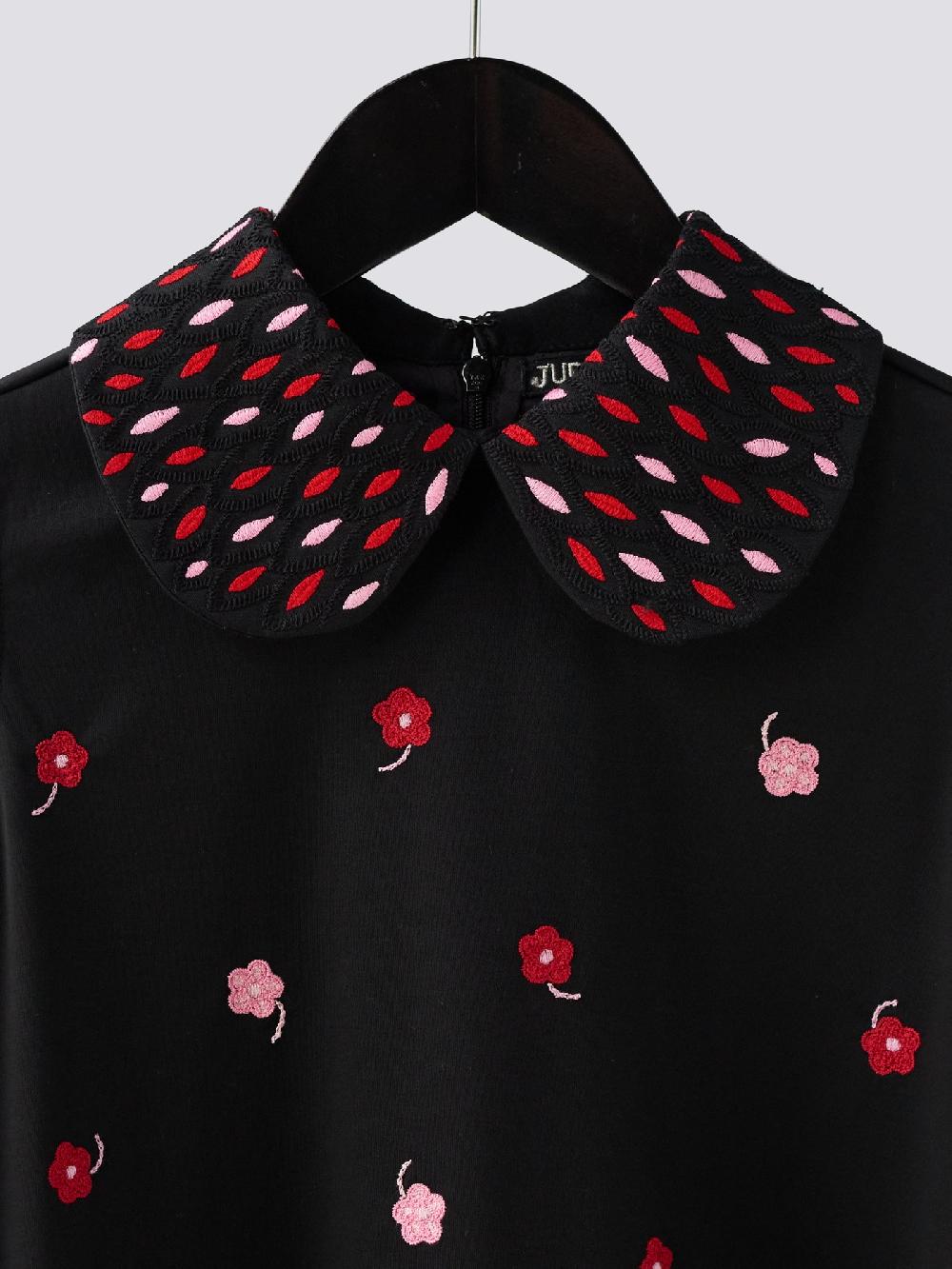 Jupe By Jackie Alvisse - Black Cotton Jersey Dresses