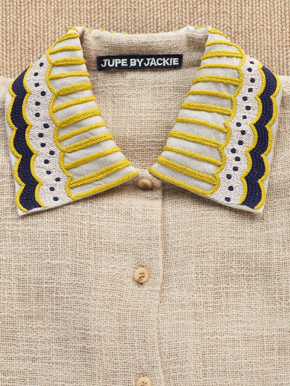 Jupe By Jackie Alzette - Beige 100% Khadi Cotton