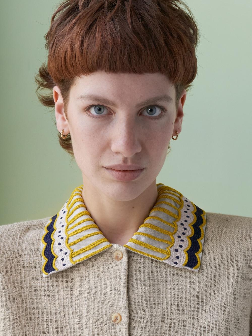 Jupe By Jackie Alzette - Beige 100% Khadi Cotton