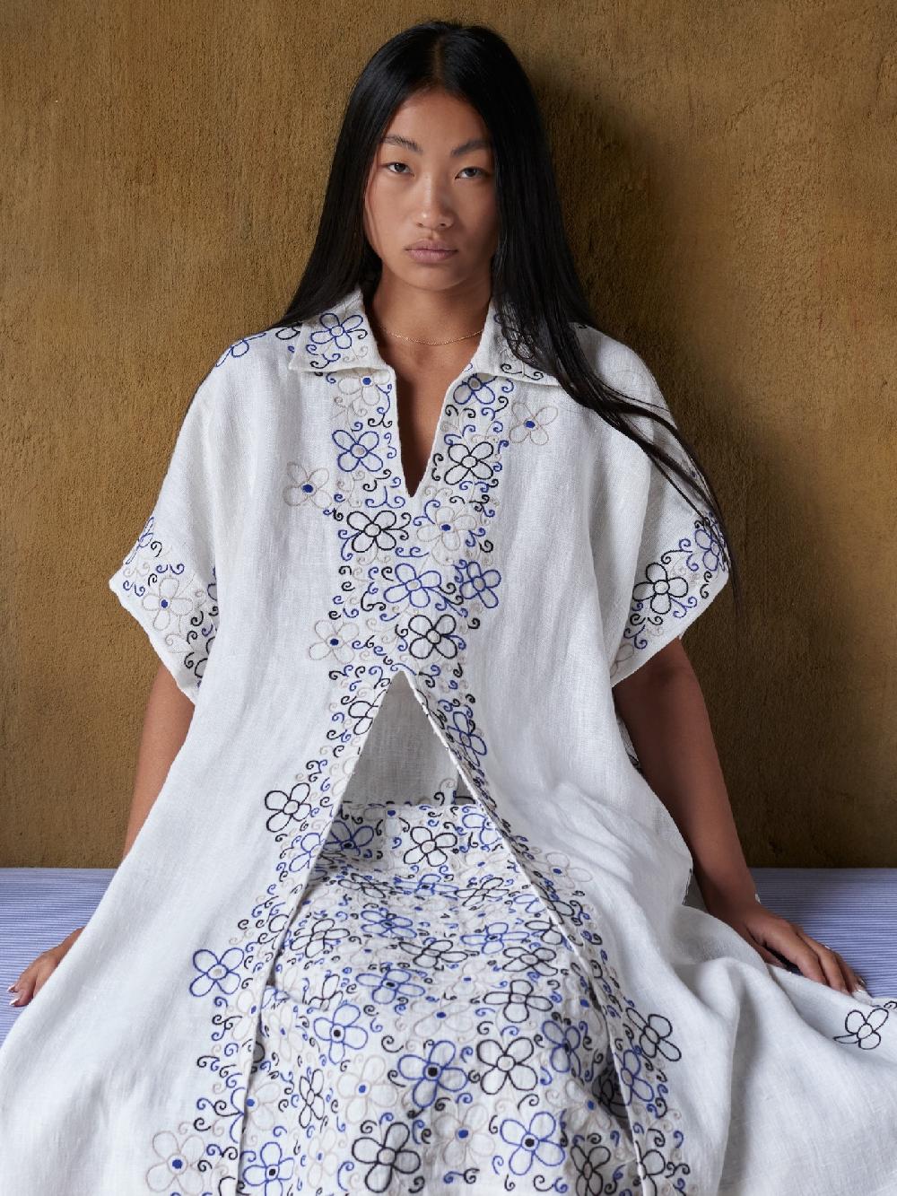 jupe by jackie Amelie - (Off) White 100% linen More