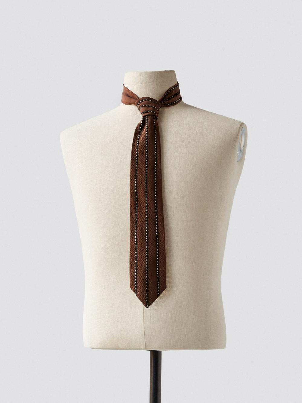 jupe by jackie Andrew - Brown 100% silk