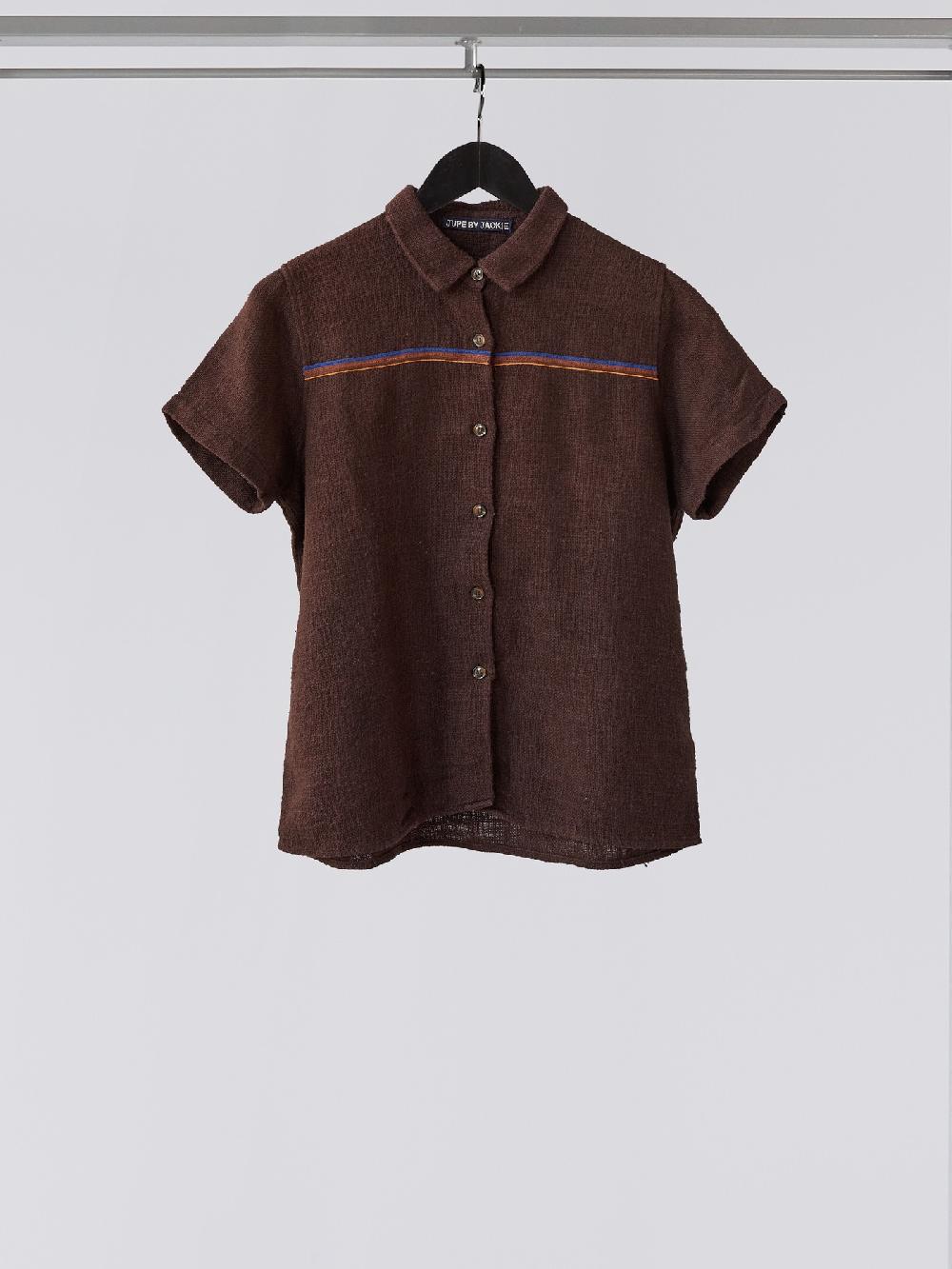 jupe by jackie Apium - Brown 100% khadi cotton