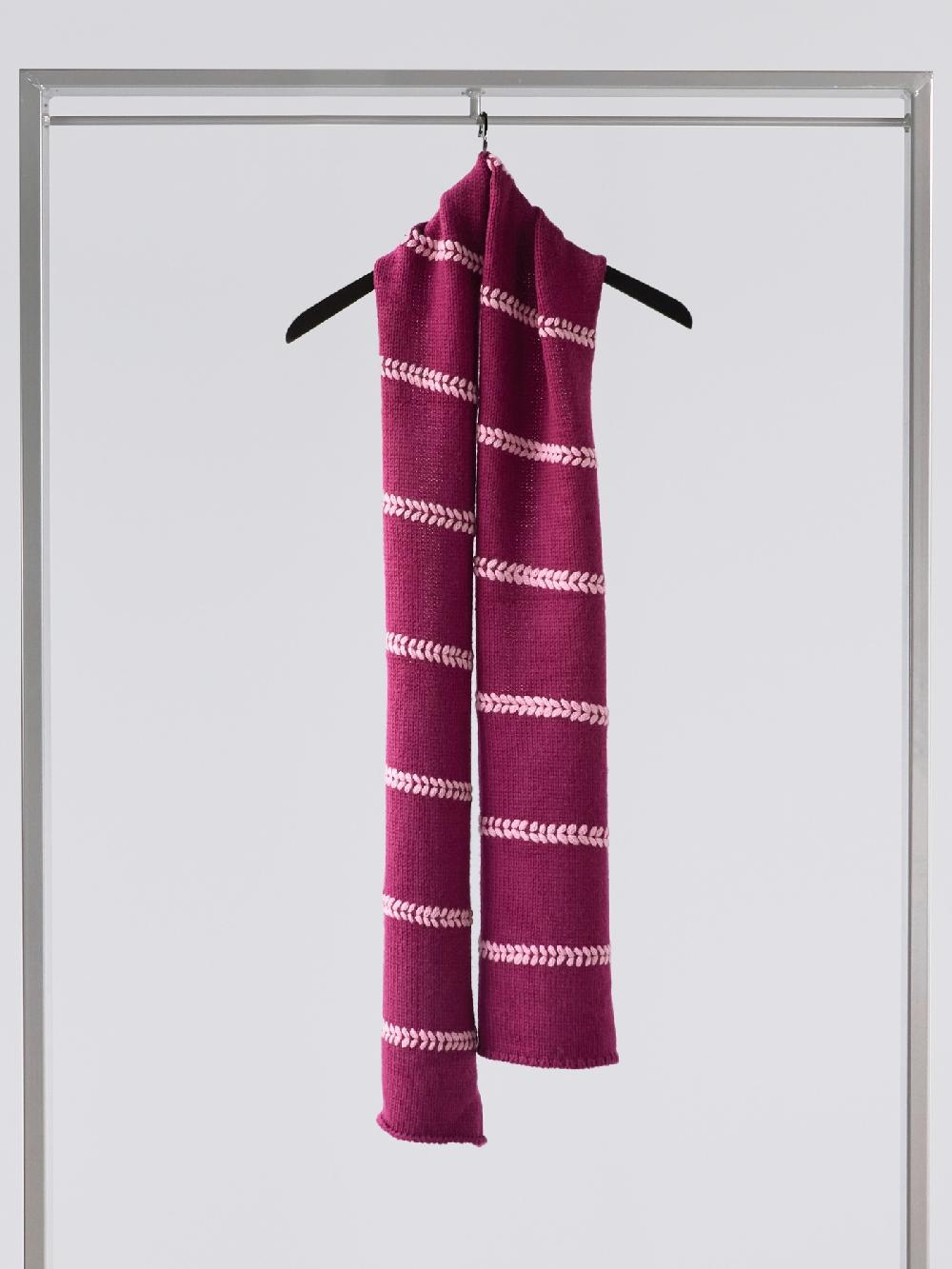 jupe by jackie Apokreas - Burgundy 100% wool (knitted)