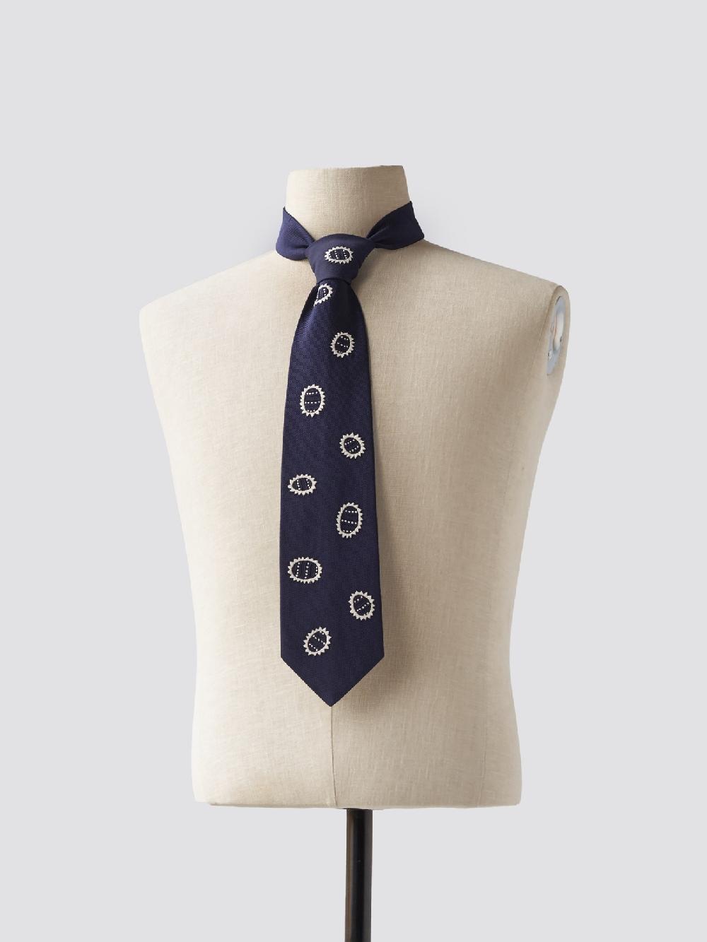 jupe by jackie Armador Tie - Navy 100% silk