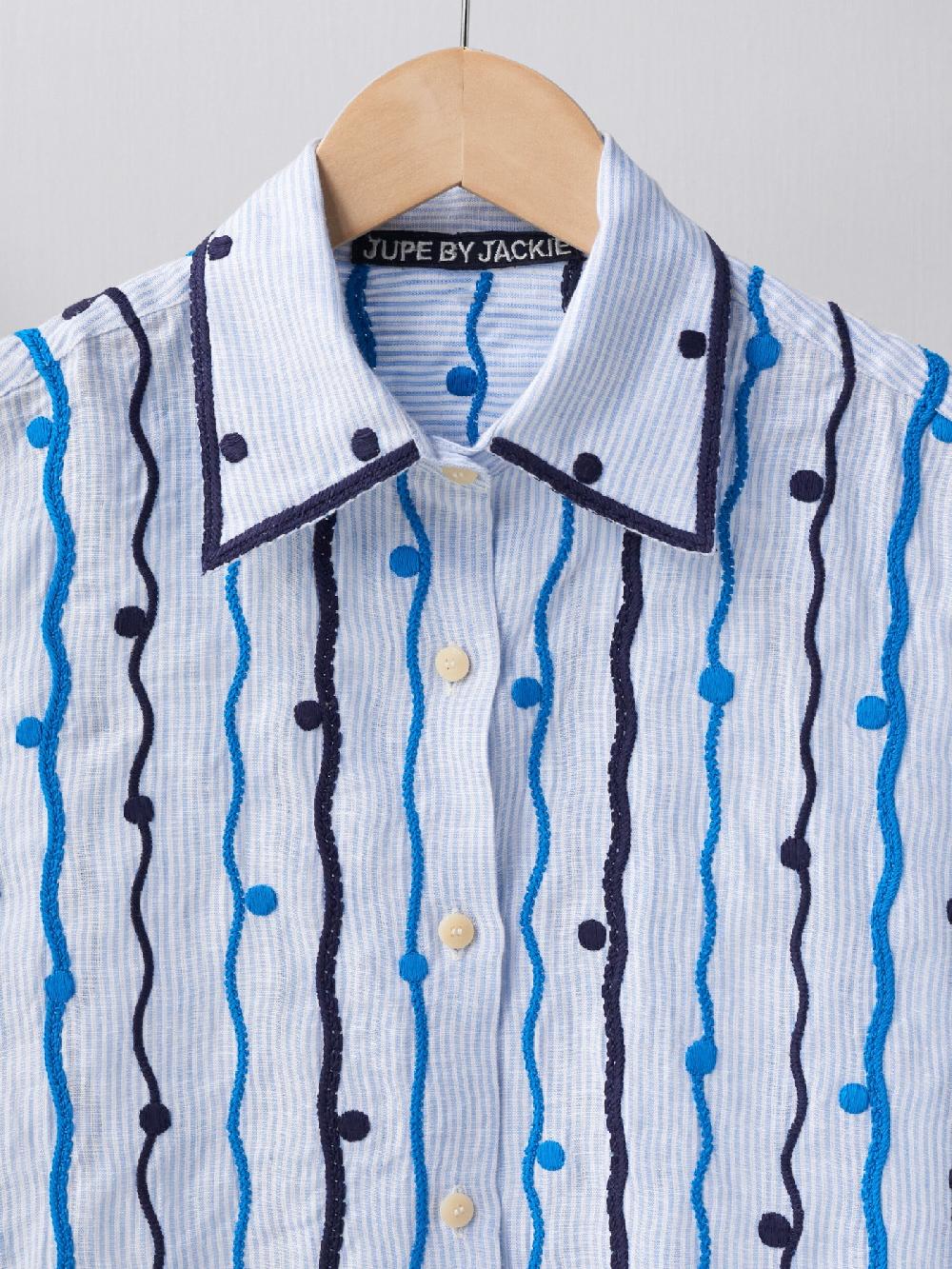 Jupe By Jackie Astraia - Light Blue 100% Linen