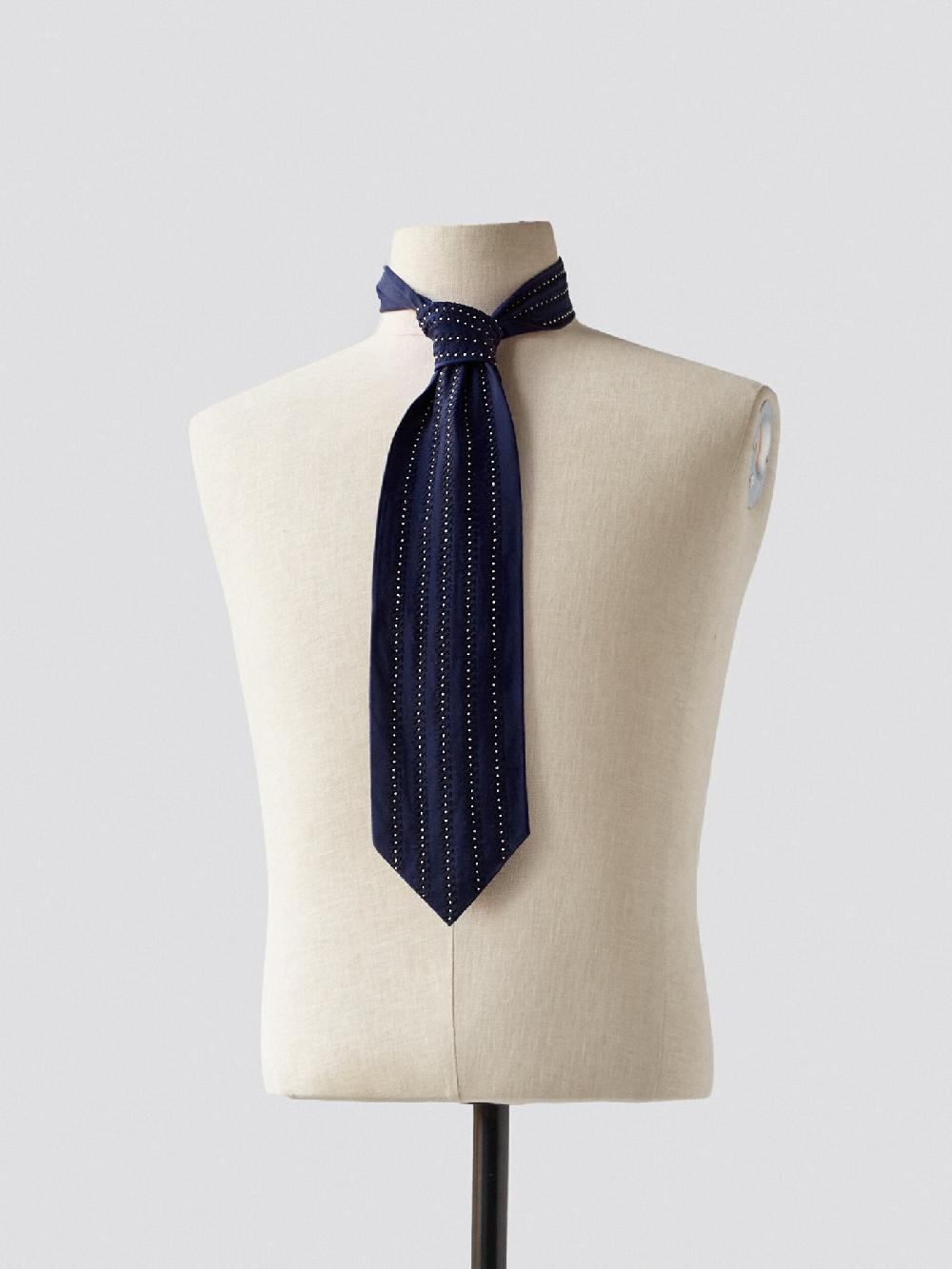 jupe by jackie Aurea - Navy 100% silk