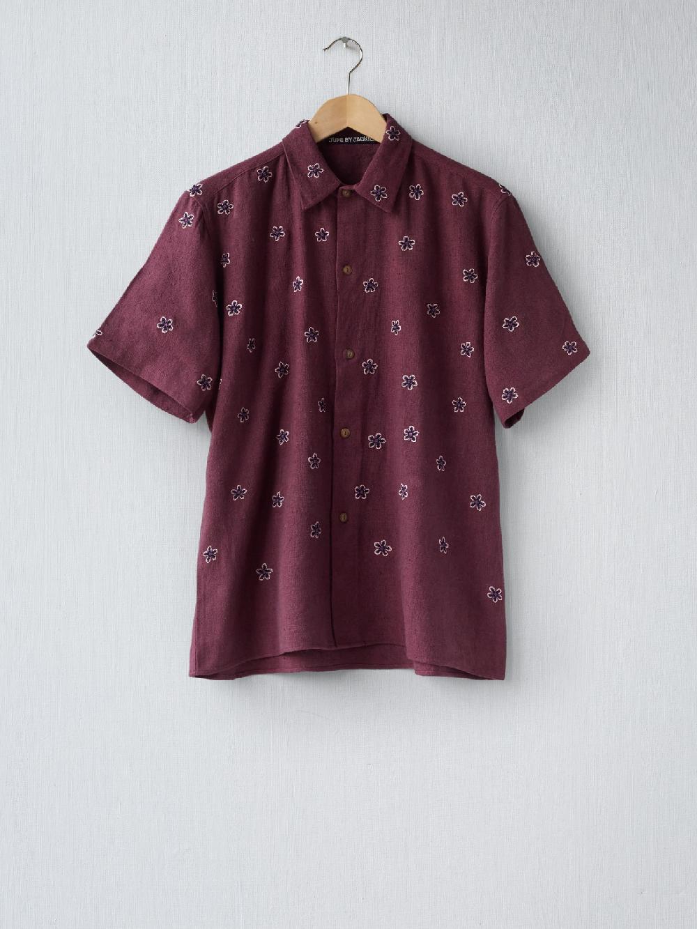 Jupe By Jackie Avi - Burgundy 100% Silk
