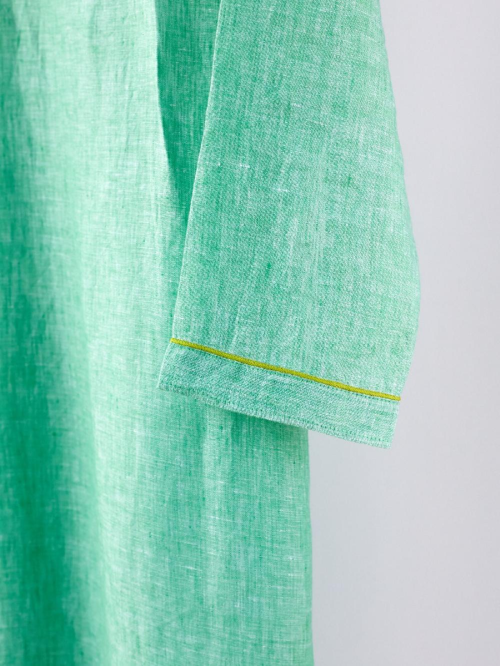 Jupe By Jackie Ayto - Green 100% Linen