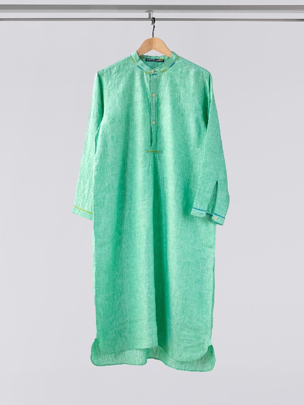 jupe by jackie Ayto - Green 100% linen