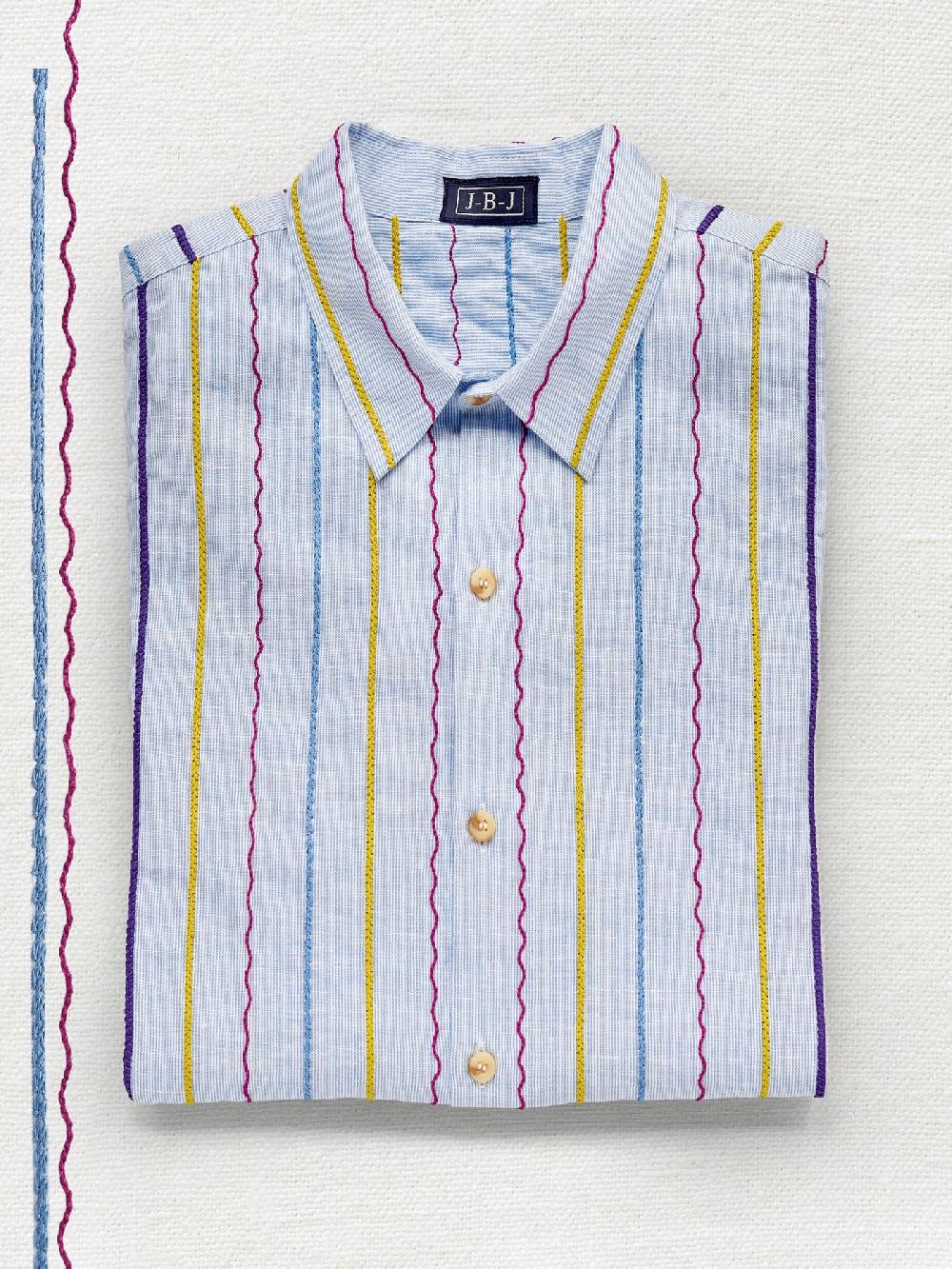 jupe by jackie Baltimore - Light Blue 100% cotton