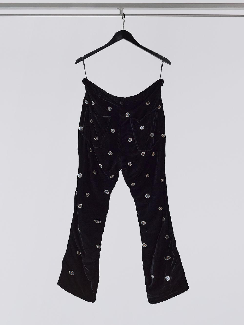 jupe by jackie Bash - Black 100% silk velvet Pants