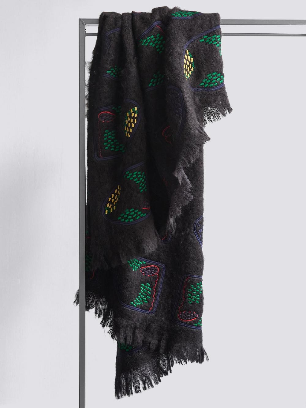 jupe by jackie Benders - Black 100% mohair