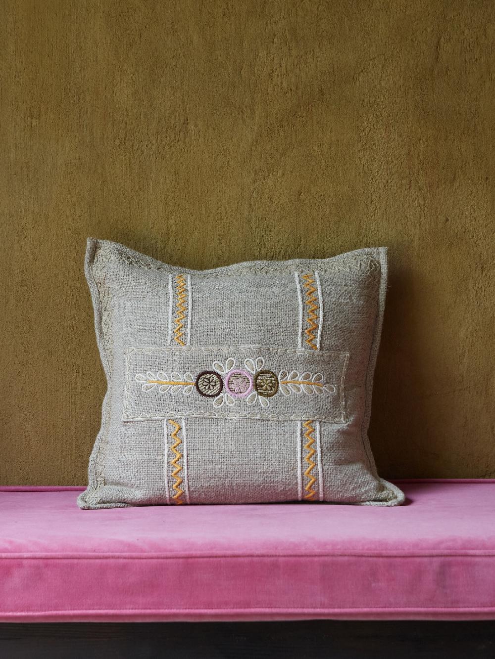 jupe by jackie Beuys - Beige 100% linen Floral