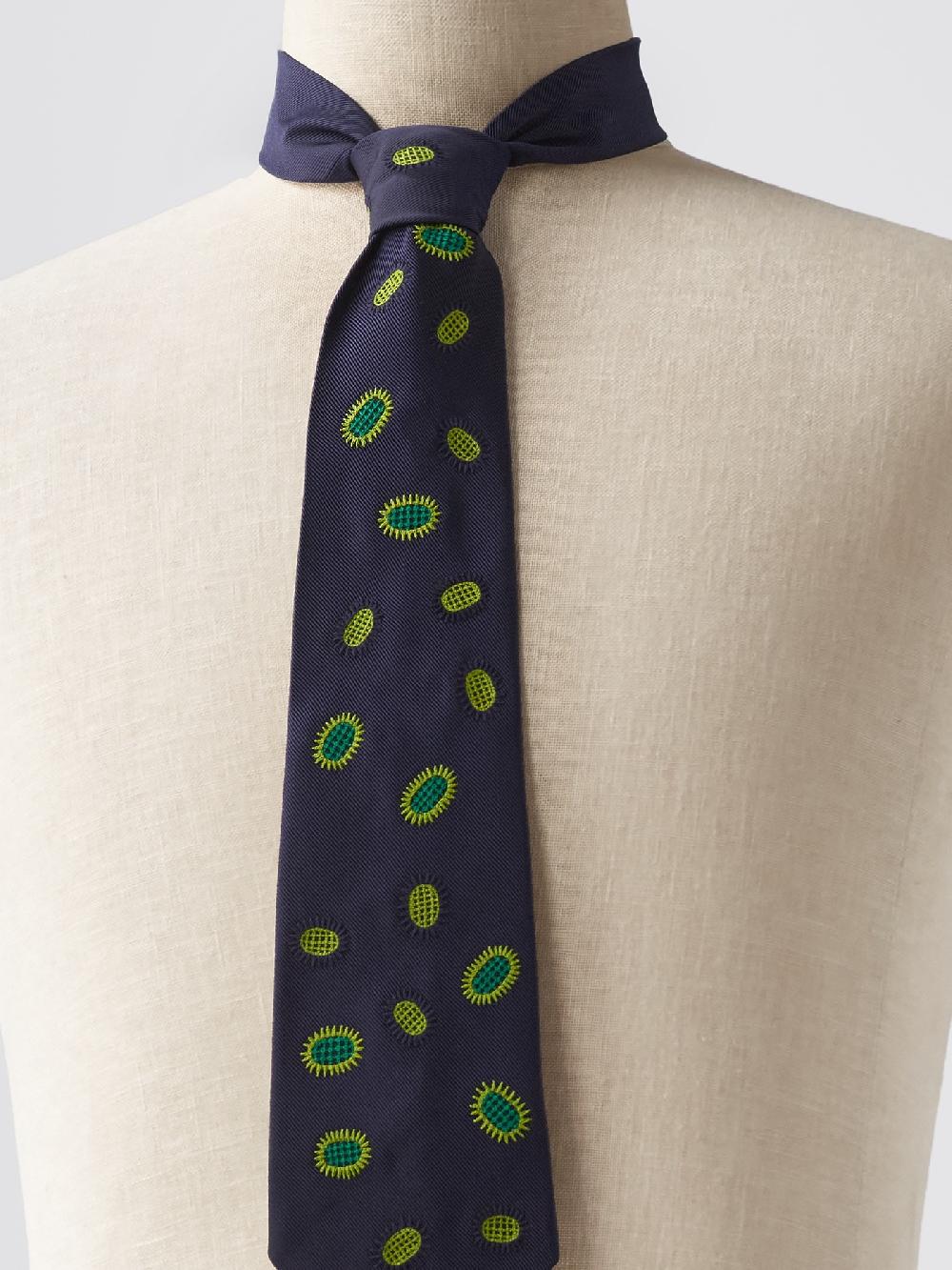 Jupe By Jackie Bibila - Navy 100% Silk