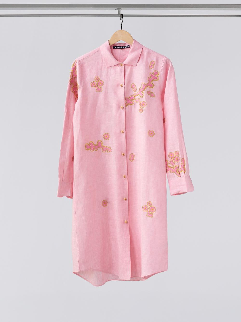 jupe by jackie Blizz - Pink 100% linen