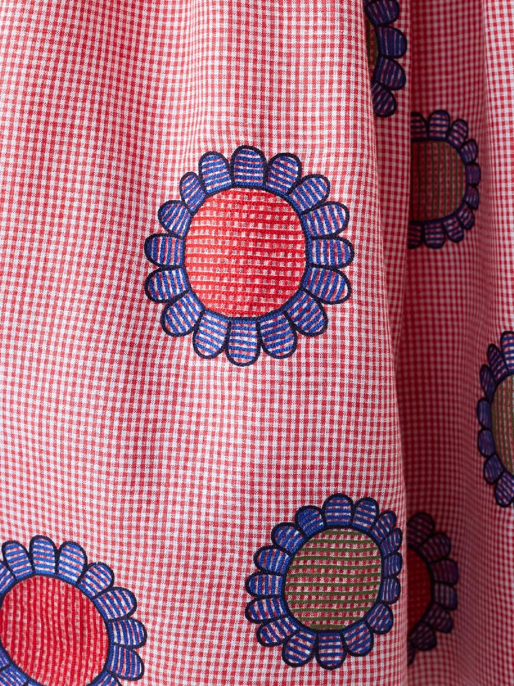 Jupe By Jackie BonFleur - Red 100% Linen