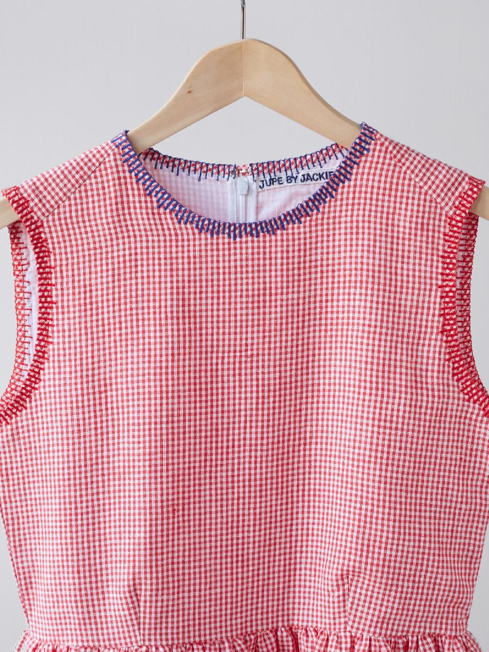 Jupe By Jackie BonFleur - Red 100% Linen