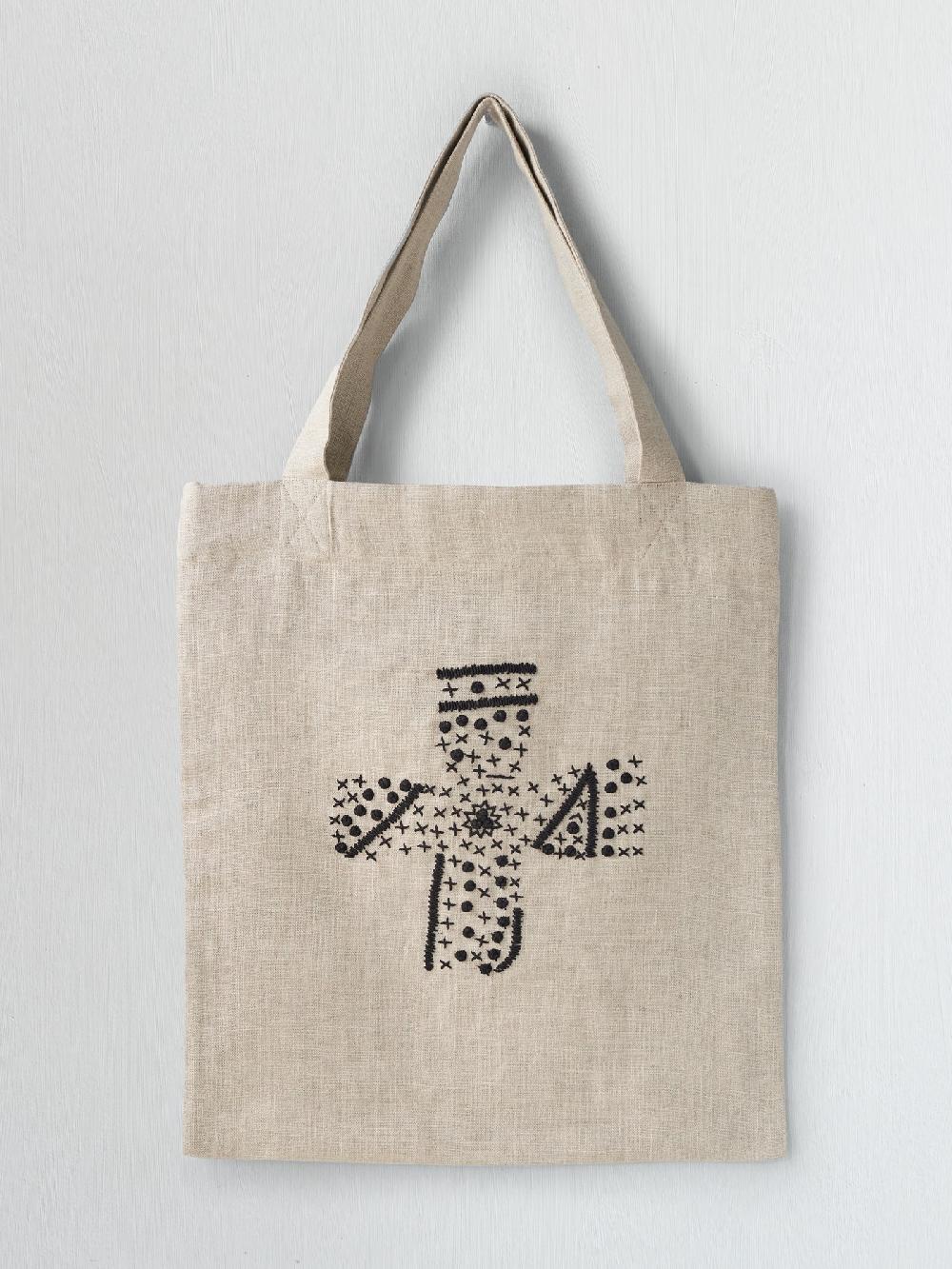 jupe by jackie Boon - Beige 100% linen Graphic