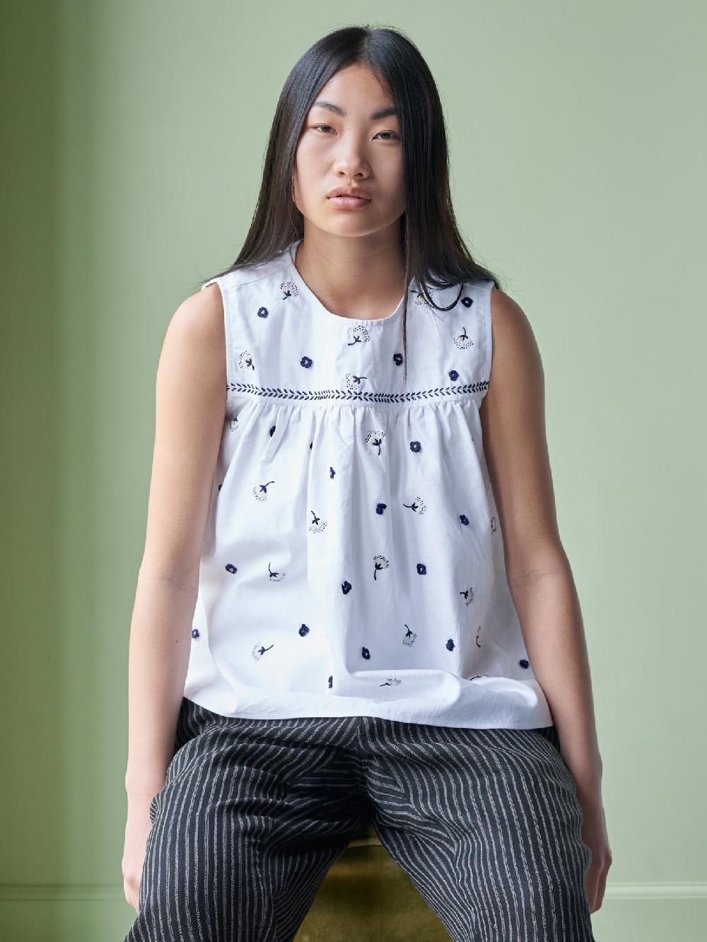 jupe by jackie Bray - (Off) White cotton linen blend