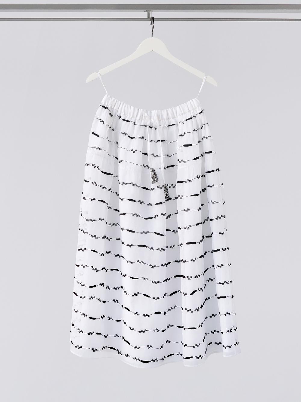 jupe by jackie Brick Sk Wh - 100% Swiss cotton voile