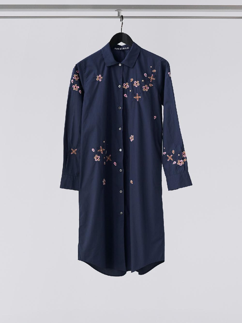 jupe by jackie Bundori - Navy 100% cotton