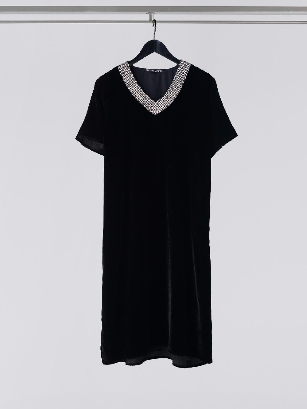 jupe by jackie Bunza - Black 100% silk velvet Dresses