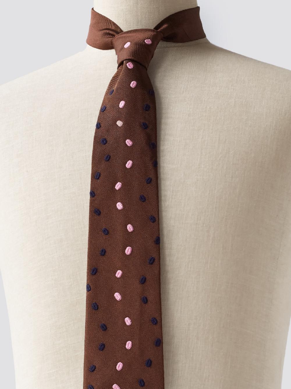 Jupe By Jackie Bury - Brown 100% Silk