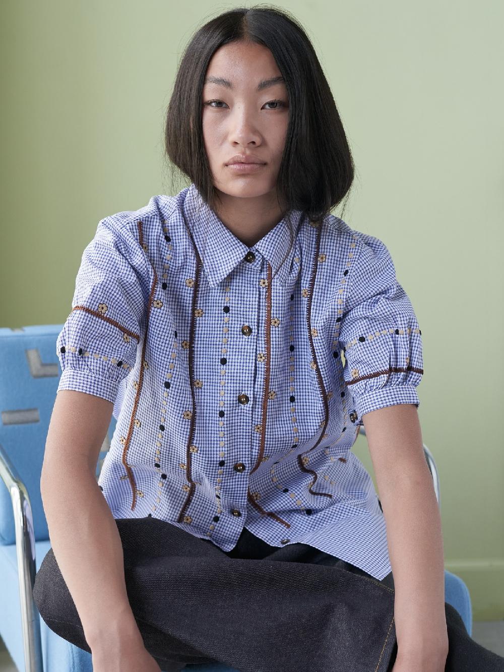 jupe by jackie Cabrini - Navy 100% cotton