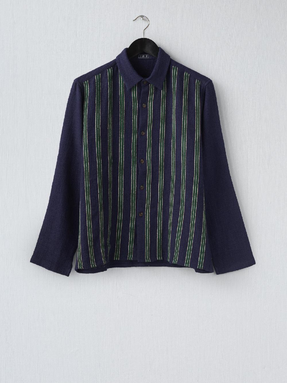 Jupe By Jackie Caffoor - Navy 100% Khadi Cotton