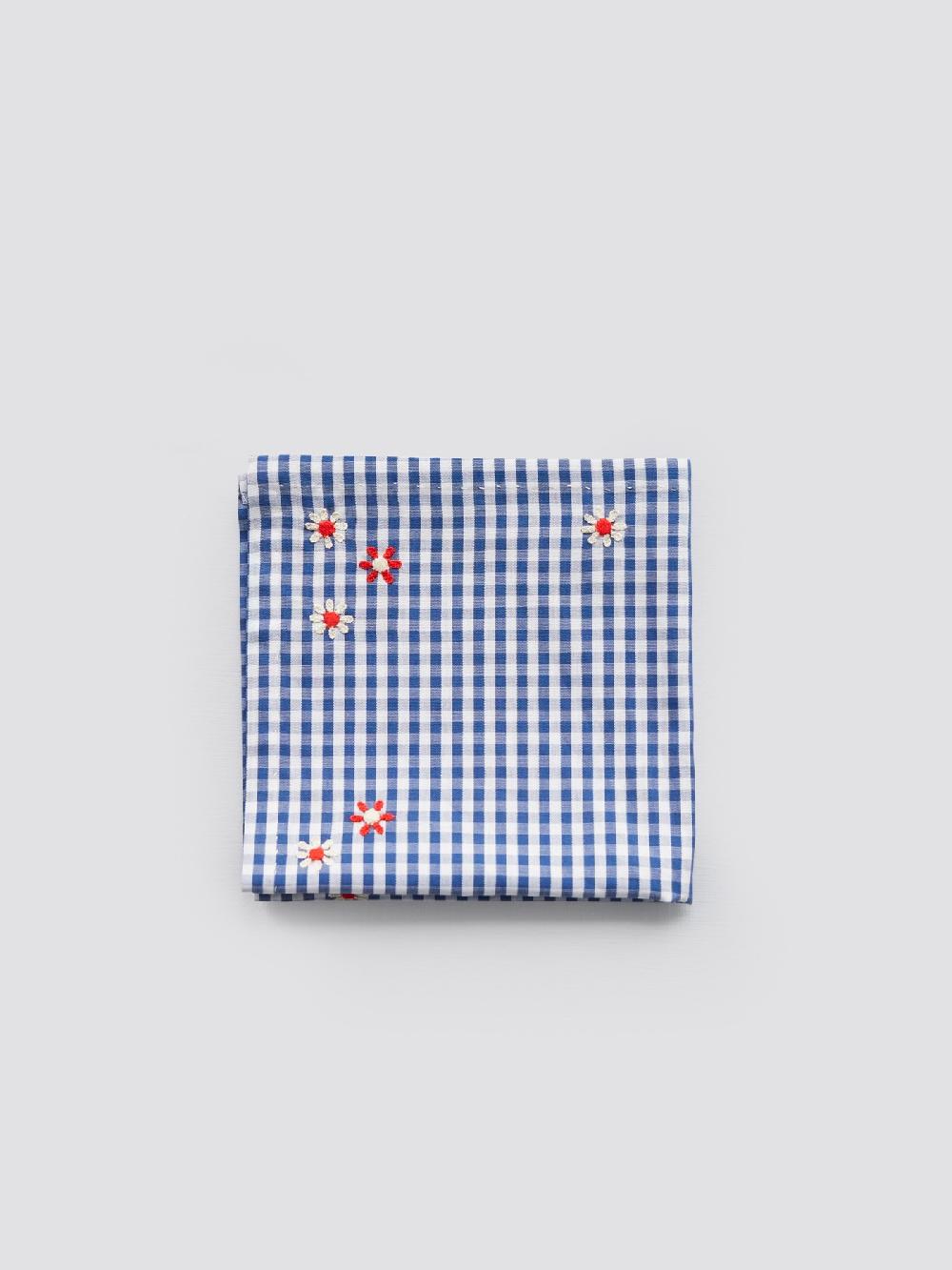 Jupe By Jackie Capp Checks - Blue 100% Cotton