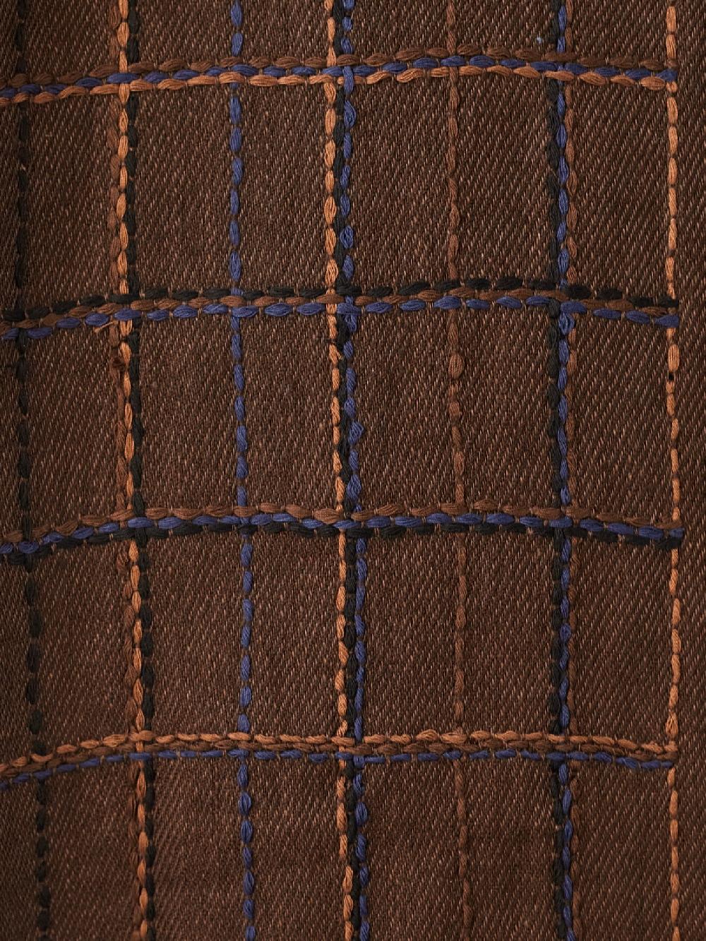 Jupe By Jackie Carver S - Brown Linen Wool Mix