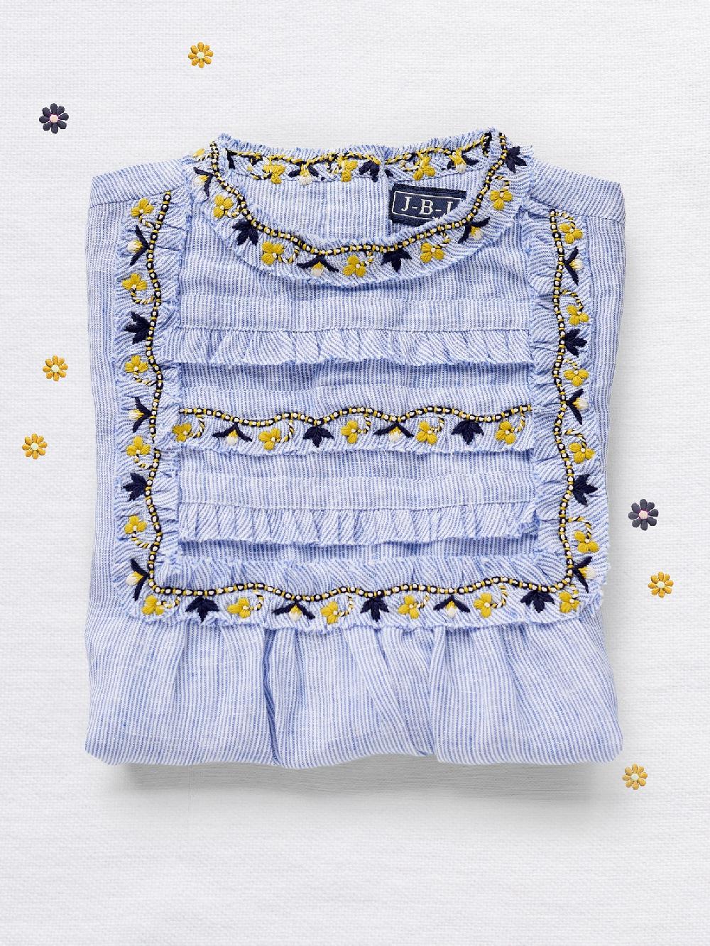 jupe by jackie Caxton Dr - Blue 100% linen