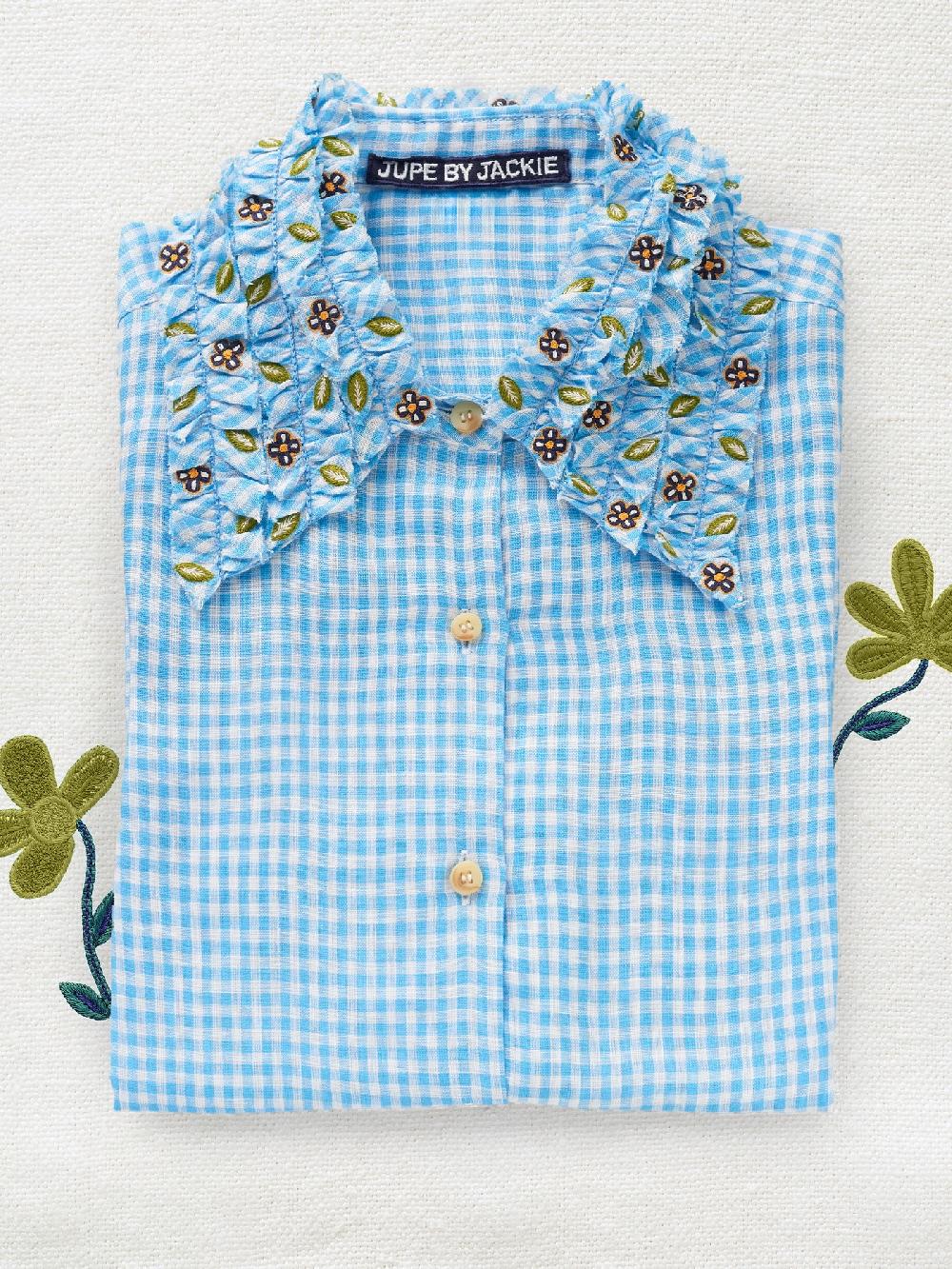 jupe by jackie Champlain II - Blue 100% linen