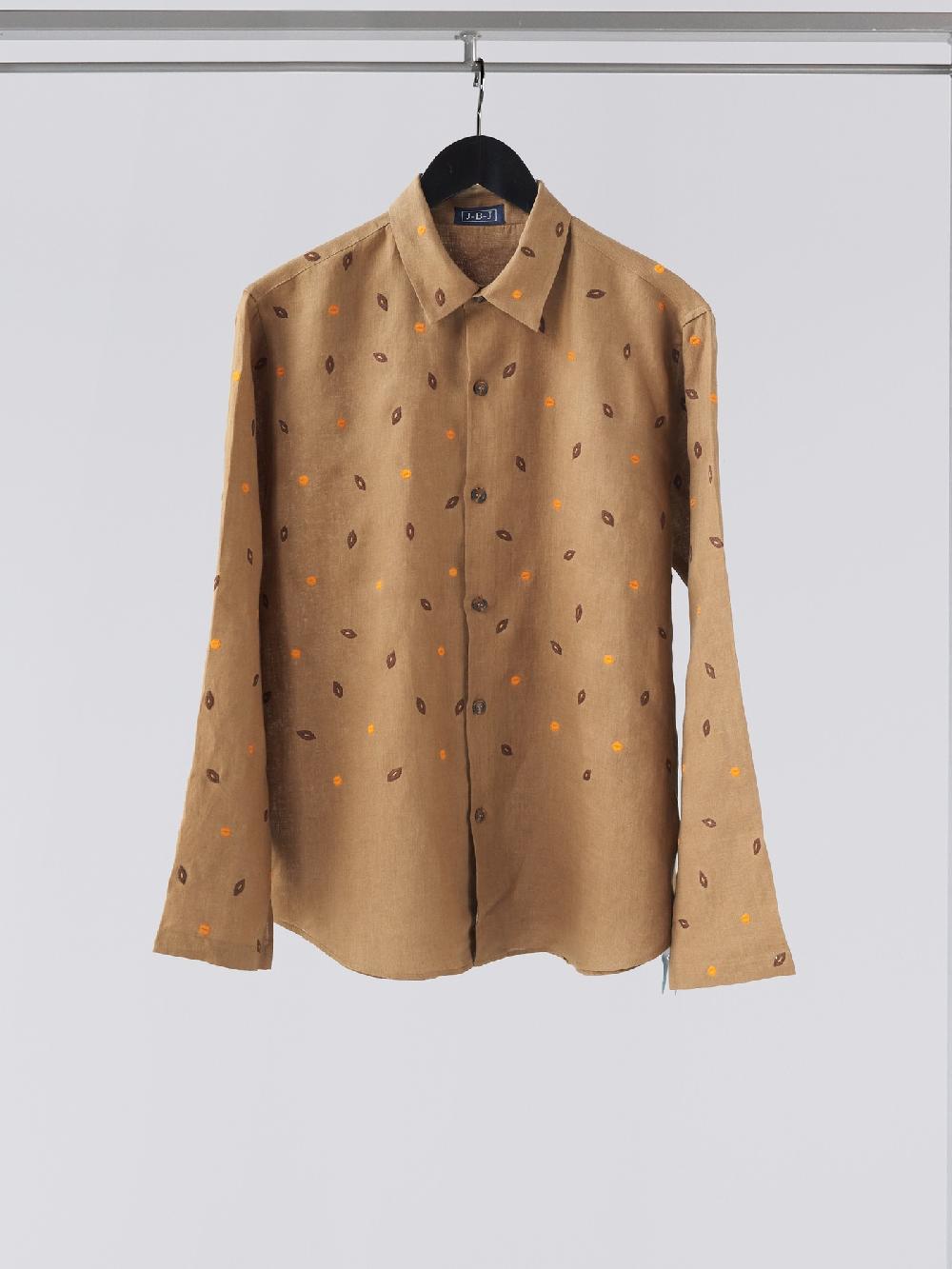 jupe by jackie Chapman - Brown 100% linen