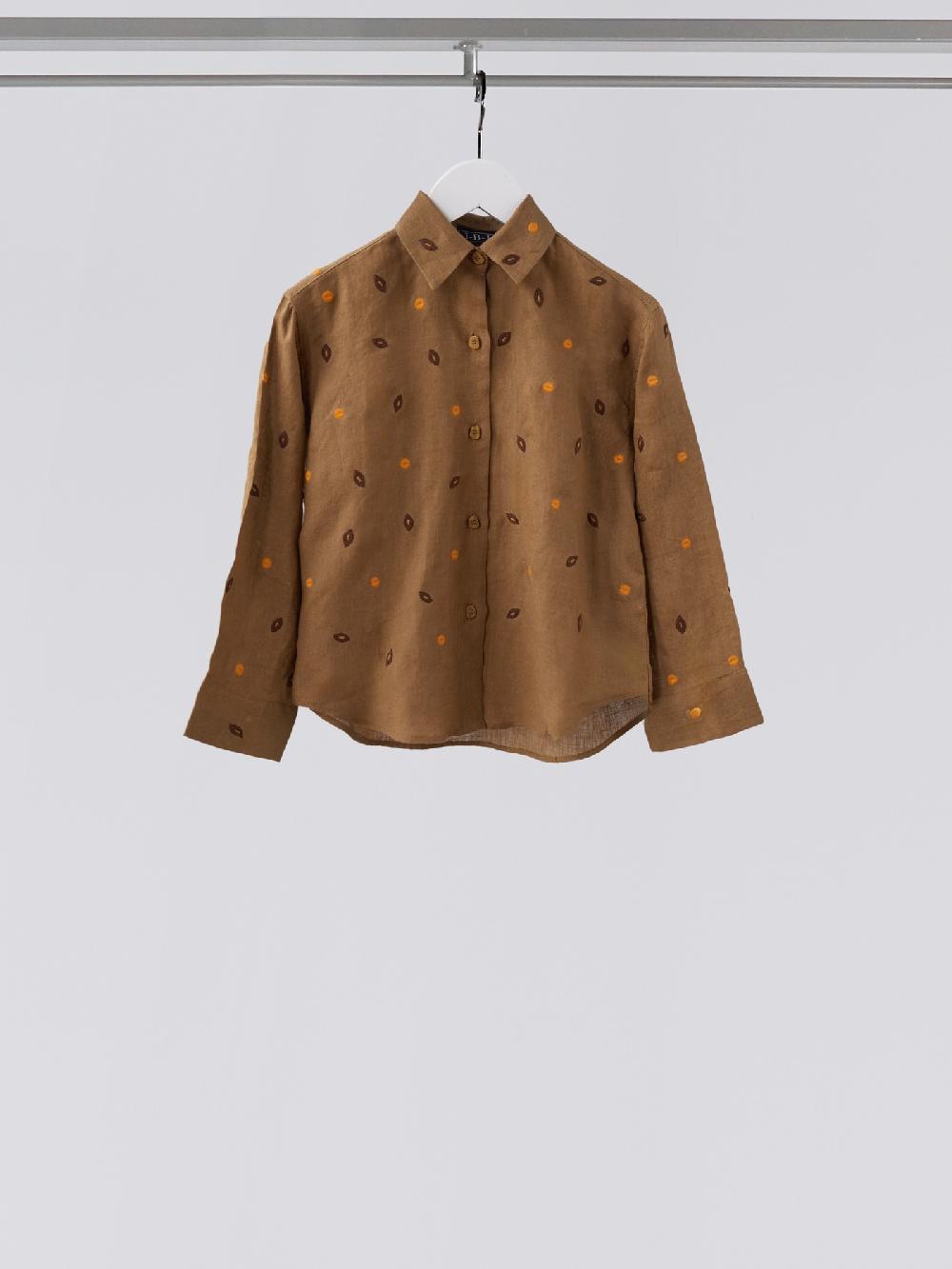 jupe by jackie Chapman - Brown 56% Cotton 44% Linen