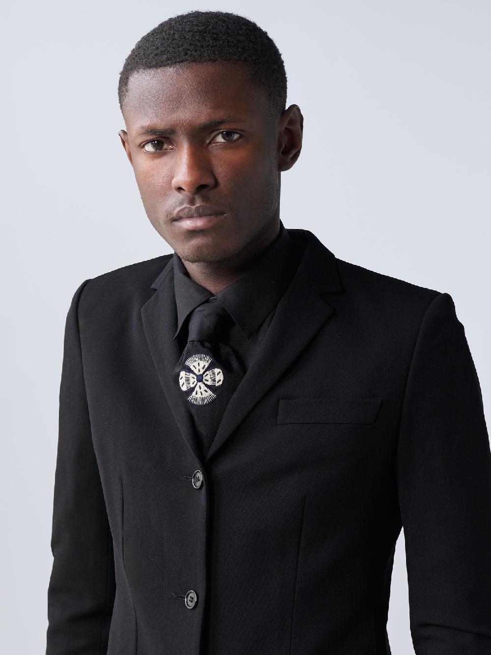 jupe by jackie Charle - Black 100% silk