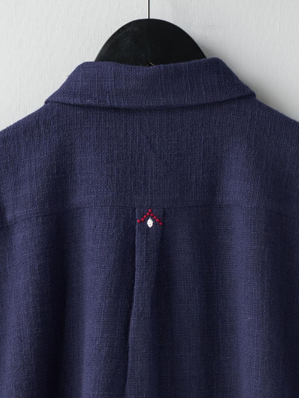 Jupe By Jackie Chervil - Navy 100% Khadi Cotton