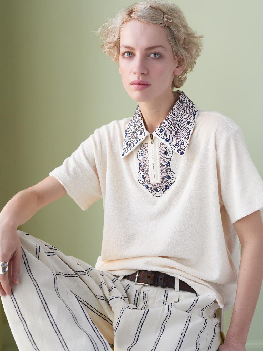 jupe by jackie Chester - Cream 100% cotton