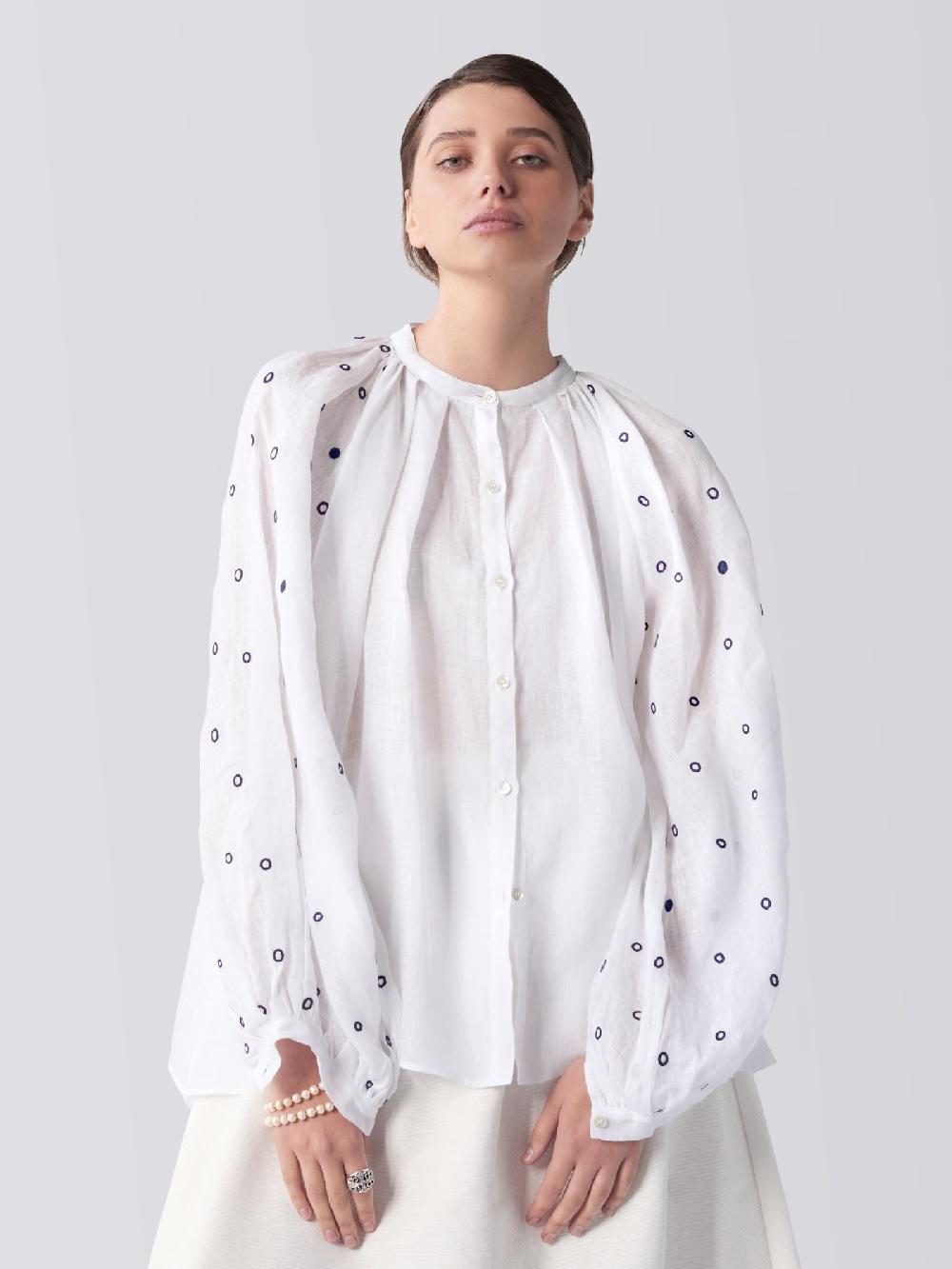 Jupe By Jackie Cilica - (Off) White 100% Linen