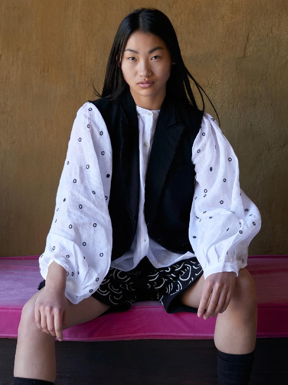 Jupe By Jackie Cilica - (Off) White 100% Linen