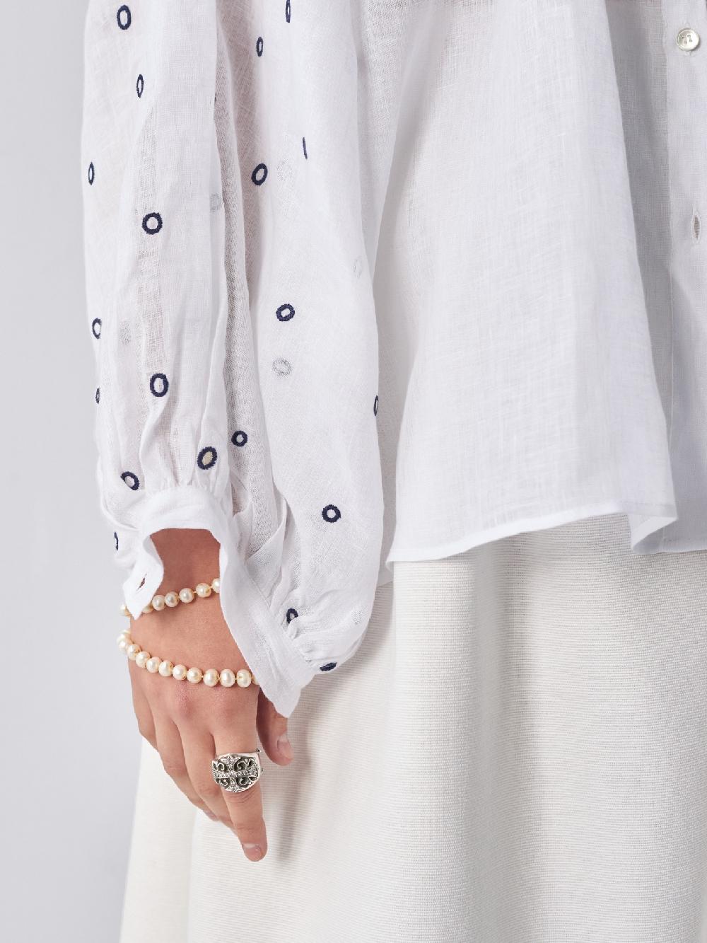 Jupe By Jackie Cilica - (Off) White 100% Linen