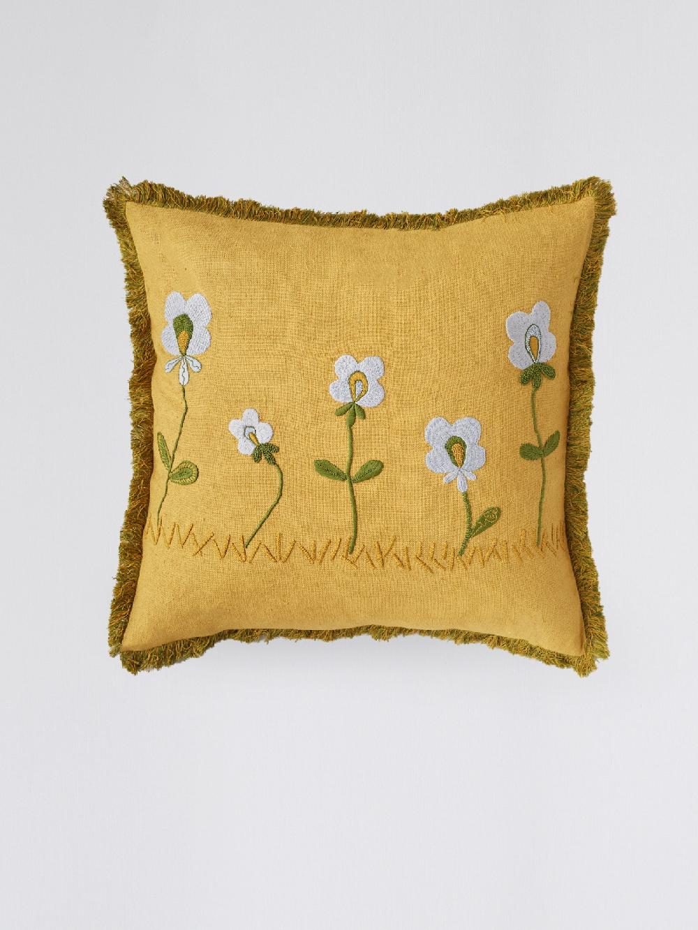 Jupe By Jackie Clichy - Yellow Matka Silk Floral