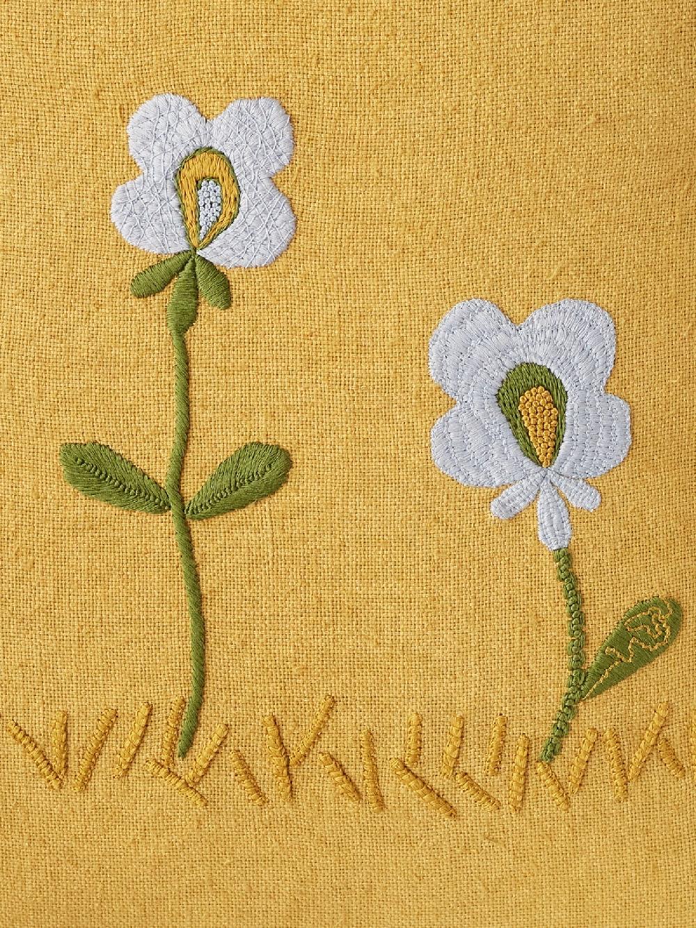 Jupe By Jackie Clichy - Yellow Matka Silk Floral