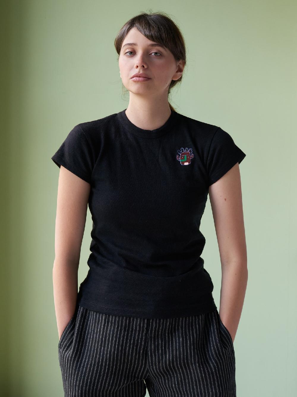 Jupe By Jackie Clinton - Black 98% Cotton 2% Elastine