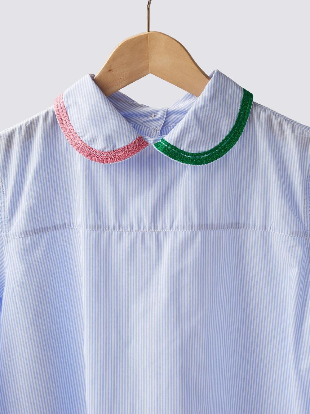 Jupe By Jackie Clouma - Blue 100% Cotton Tops+Shirts