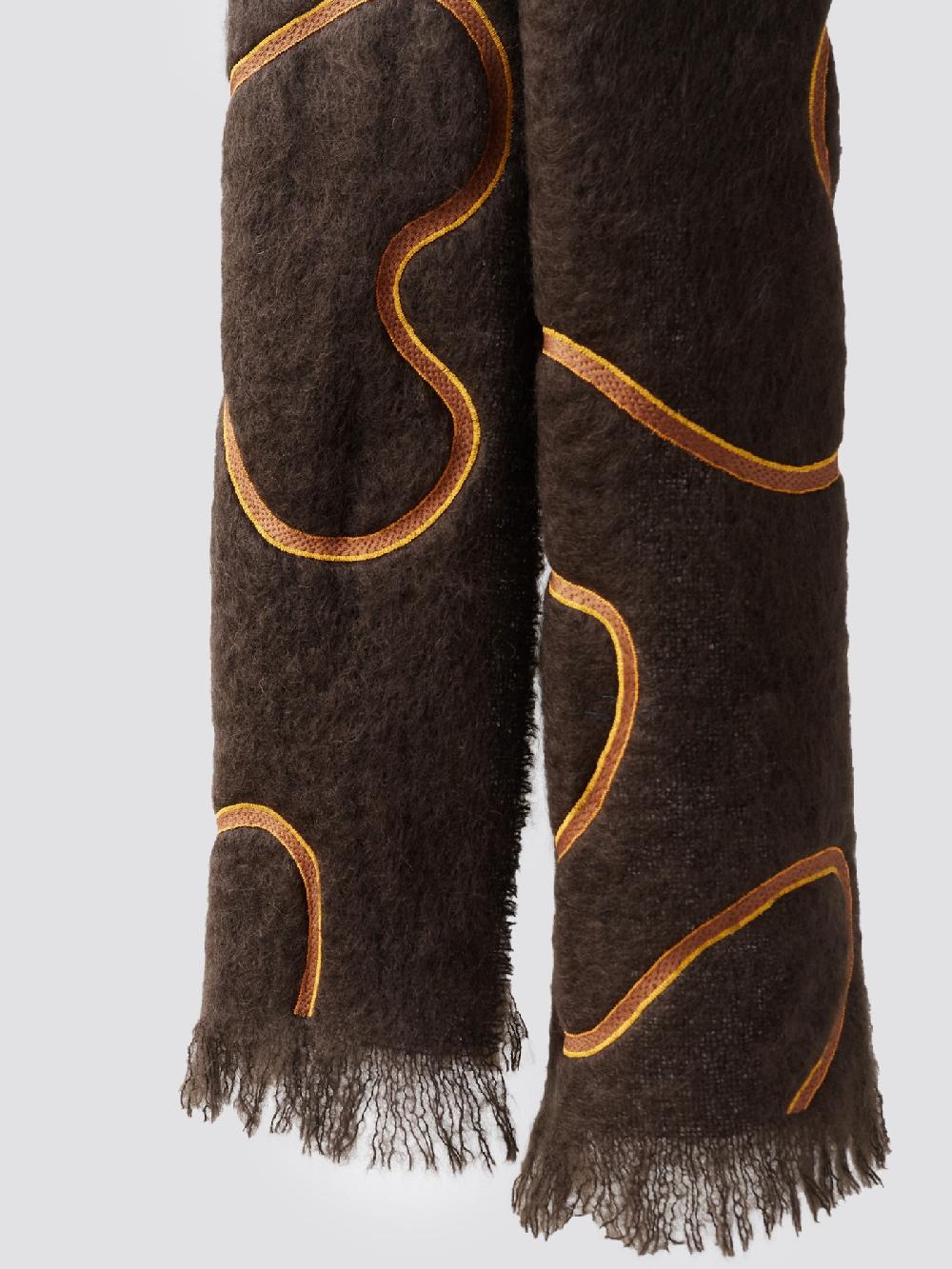 Jupe By Jackie Cobra Brown - Brown 100% Mohair