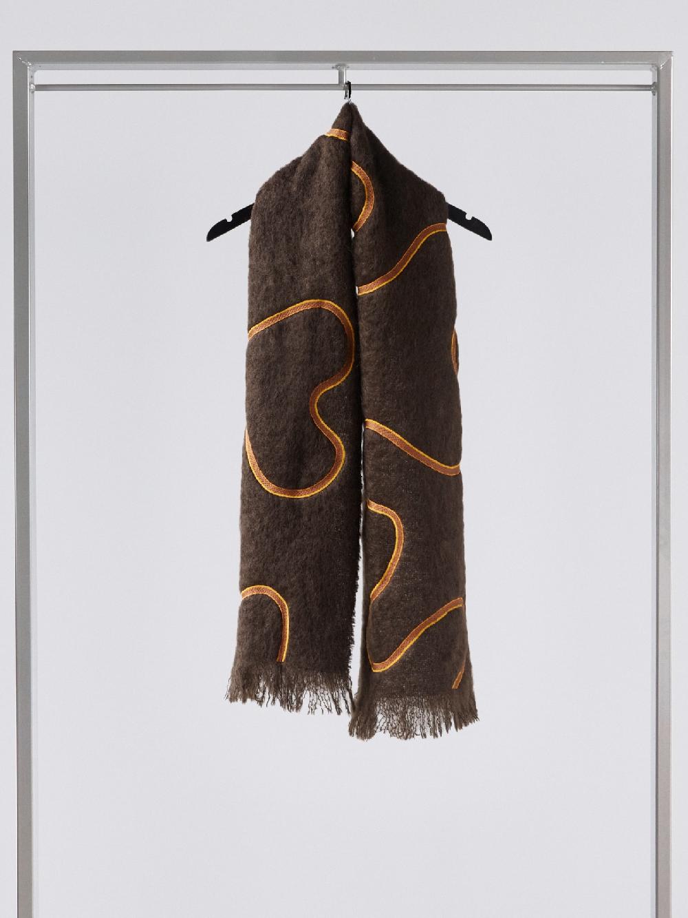 jupe by jackie Cobra Brown - Brown 100% mohair