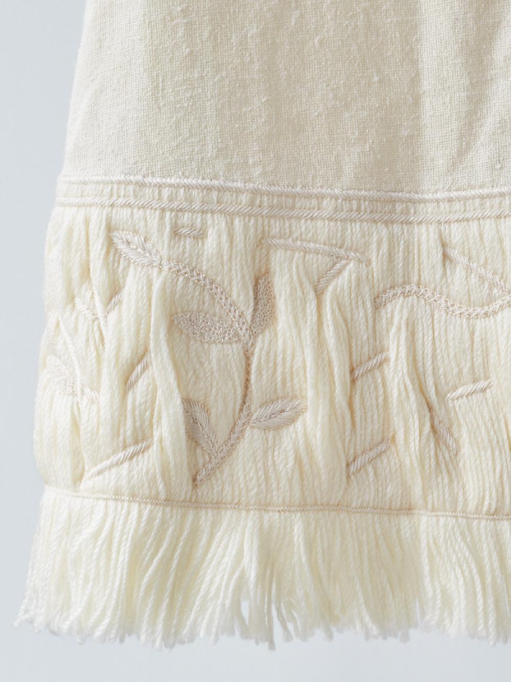 Jupe By Jackie Correo - Cream 100% Silk Jute Long