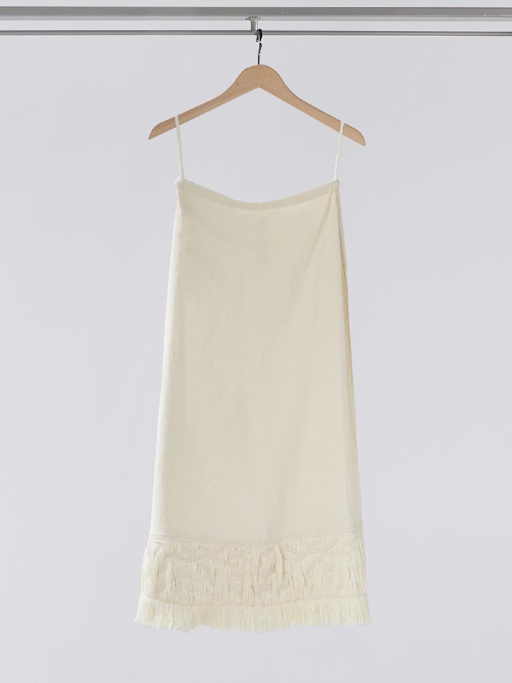 jupe by jackie Correo - Cream 100% silk jute Long